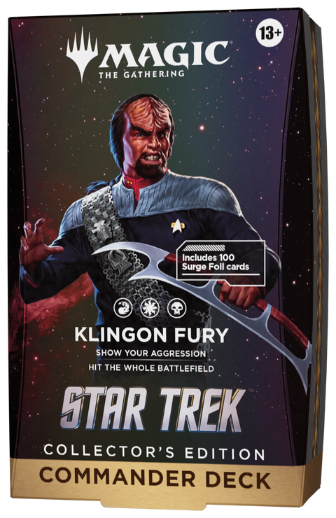 Star Trek Collector's Edition Commander Deck - Klingon Fury