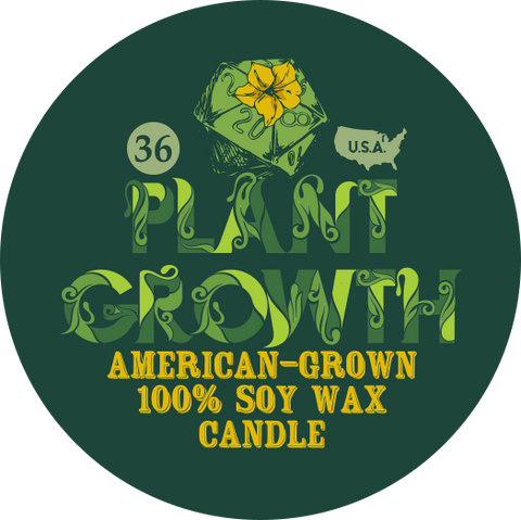 Plant Growth Gaming Candle