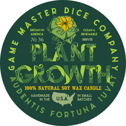 Plant Growth Gaming Candle