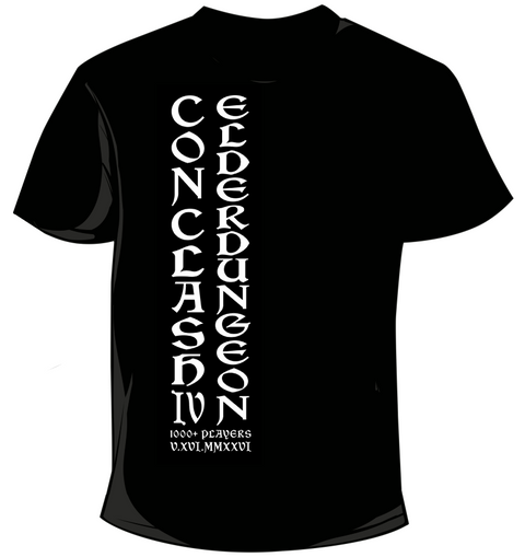 Conclash IV Official T-Shirt (Pre-Order)