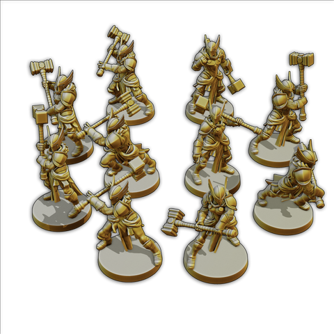 Holy Sentinels 10-Pack Miniatures