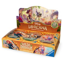 Disney Lorcana TCG Wilds Unknown Booster Box - 24 Packs