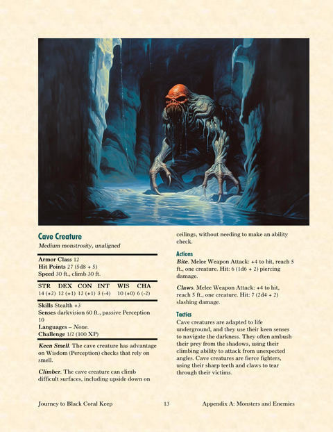 Journey to Black Coral Keep