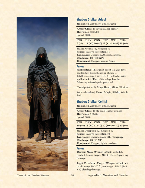 Curse of the Shadow Weaver
