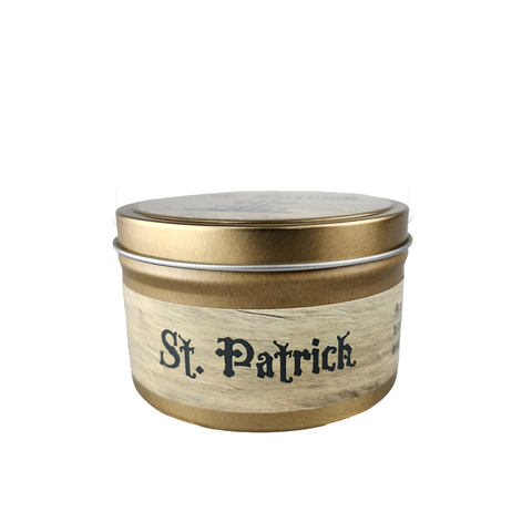 St. Patrick Medieval Candle