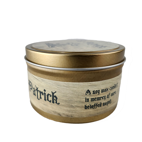 St. Patrick Medieval Candle