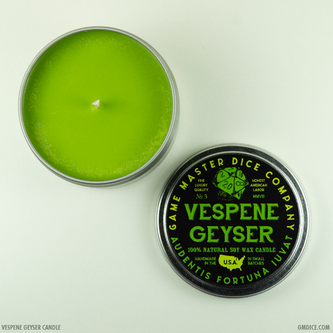 Vespene Geyser Gaming Candle