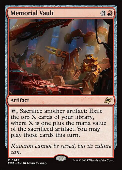 Memorial Vault - Lightly Played