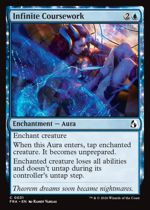 Infinite Coursework, Reality Fracture 31, Magic: The Gathering card