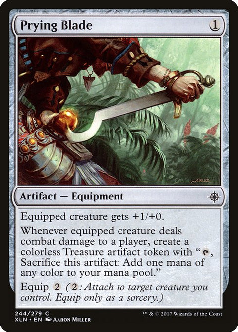 Prying Blade - Lightly Played Foil