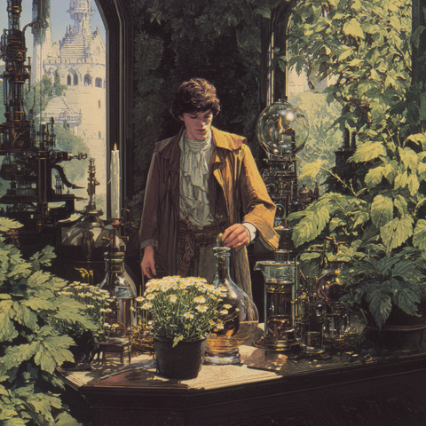 Alchemist's Garden Candle