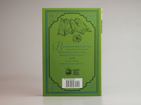 Around the World in Eighty Days Book Candle Bundle