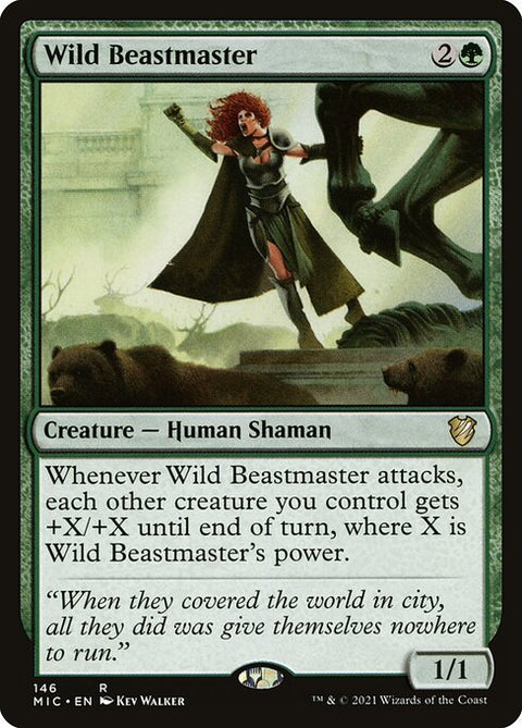 Wild Beastmaster - Lightly Played