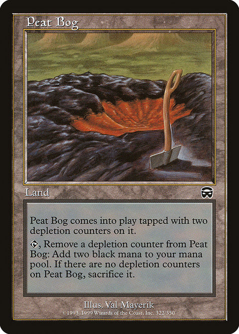 Peat Bog - Moderately Played