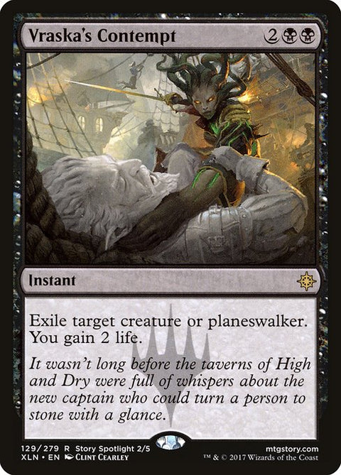 Vraska's Contempt - Lightly Played Foil