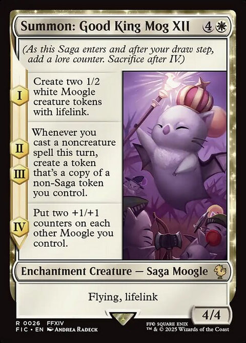 Summon: Good King Mog XII - Near Mint
