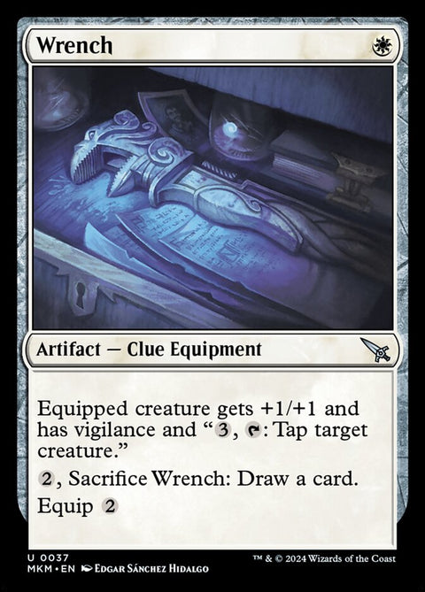 Wrench, Murders at Karlov Manor 37, Magic: The Gathering card