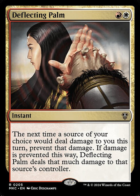 Deflecting Palm - Lightly Played Foil