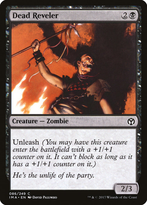 Dead Reveler, Iconic Masters 86, Magic: The Gathering card