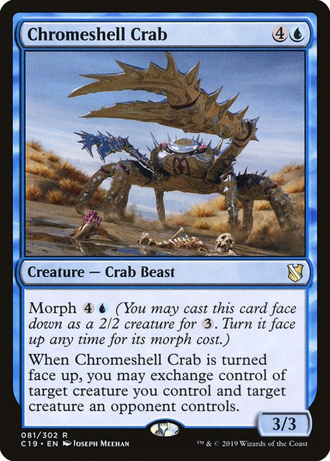 Chromeshell Crab - Lightly Played Foil
