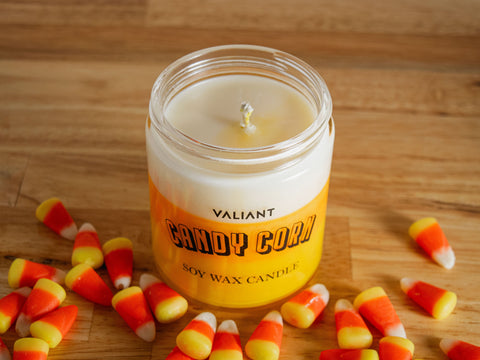 Candy Corn Candle