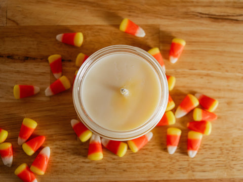 Candy Corn Candle