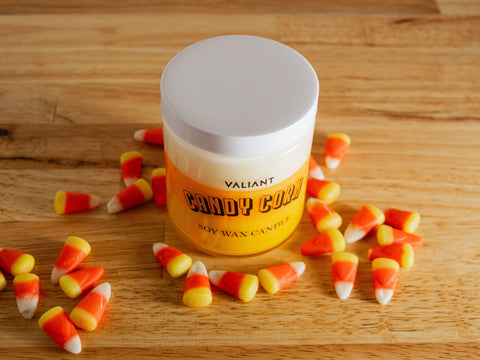 Candy Corn Candle