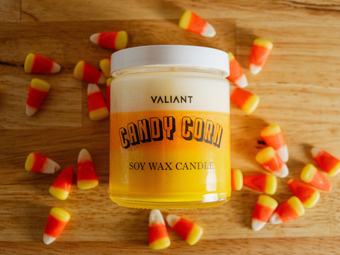 Candy Corn Candle