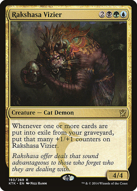 Rakshasa Vizier - Lightly Played