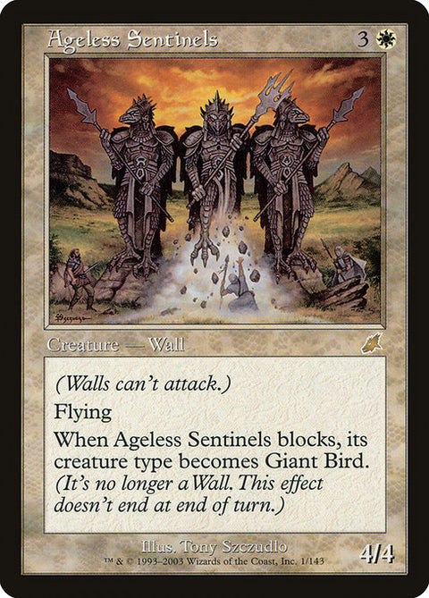 Ageless Sentinels - Lightly Played Foil