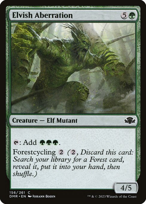 Elvish Aberration - Lightly Played Foil