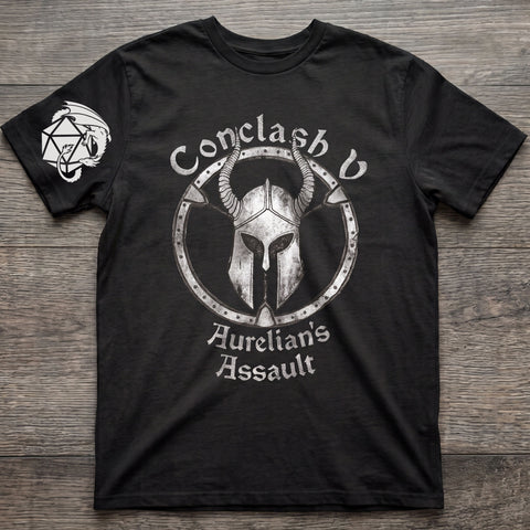 Conclash V T-shirt concept mock-up