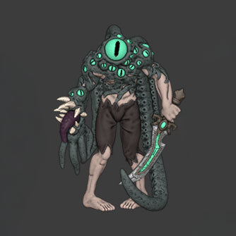 Cultist with Knife Miniature
