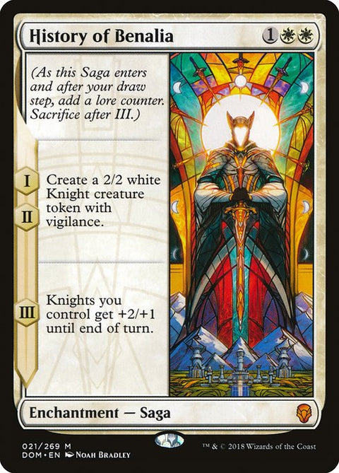 History of Benalia - Lightly Played Foil