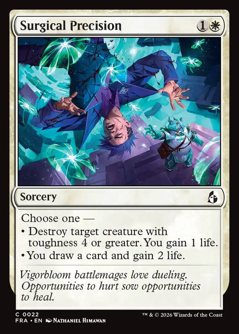 Surgical Precision, Reality Fracture 22, Magic: The Gathering card