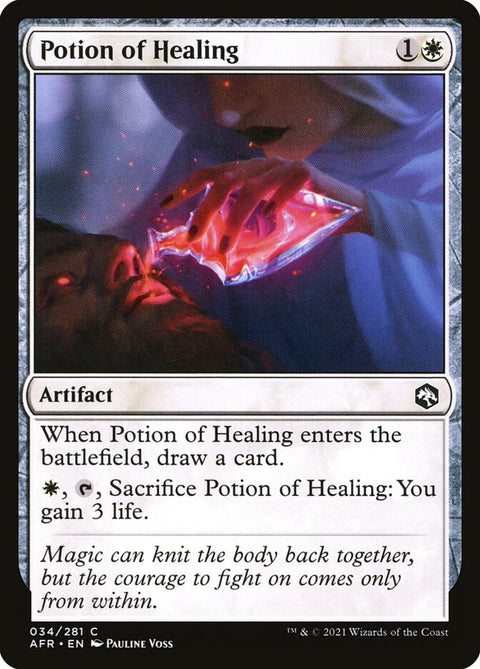 Potion of Healing, Adventures in the Forgotten Realms 34, Magic: The Gathering card