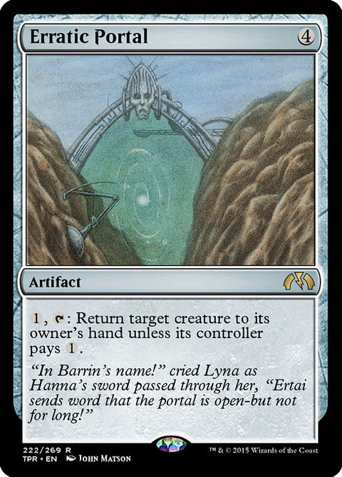 Erratic Portal - Moderately Played