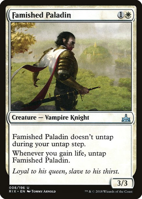 Famished Paladin - Near Mint