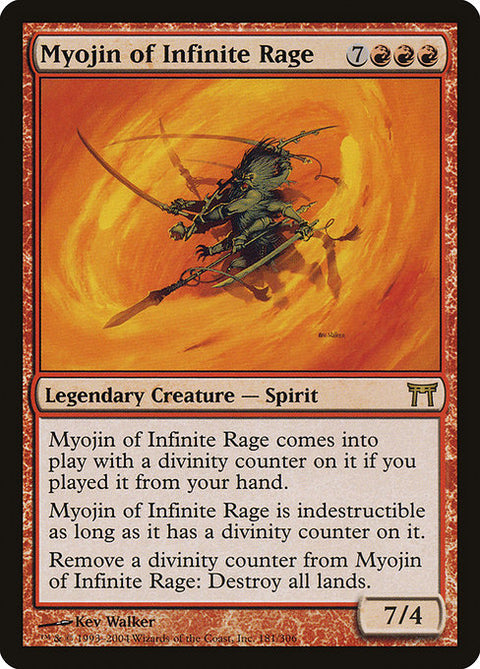 Myojin of Infinite Rage - Near Mint