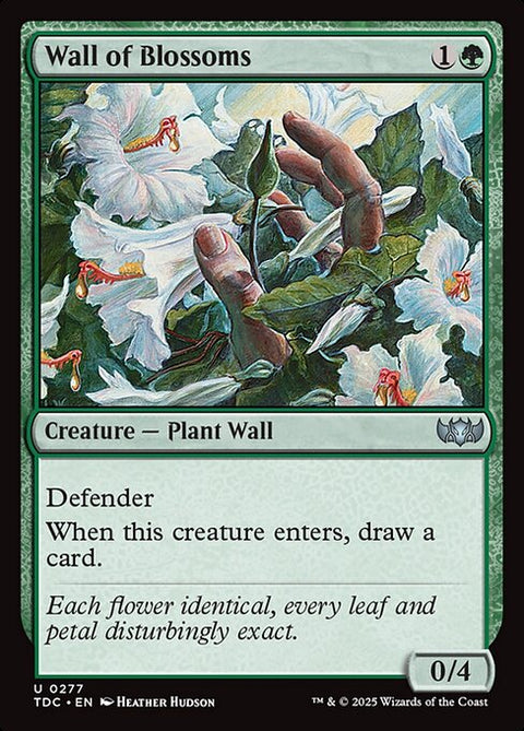 Wall of Blossoms - Moderately Played