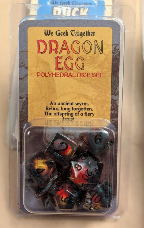 Dragon Egg Dice Set | Inclusion Dice