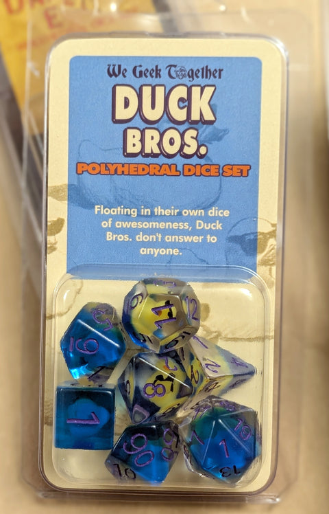 Duck Bros. Dice Set | Inclusion Dice