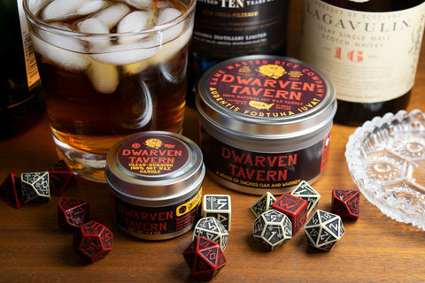 Dwarven Tavern Gaming Candle