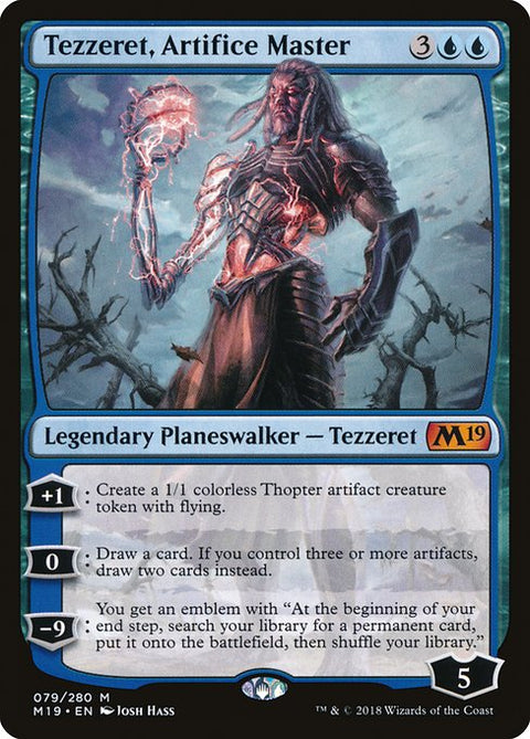Tezzeret, Artifice Master - Lightly Played