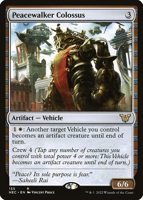 Peacewalker Colossus - Lightly Played Foil