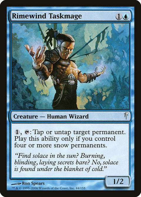 Rimewind Taskmage - Lightly Played Foil