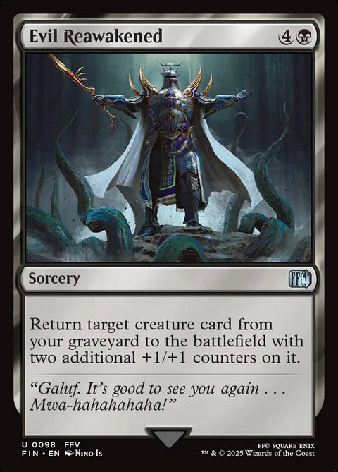 Evil Reawakened, Final Fantasy 98, Magic: The Gathering card
