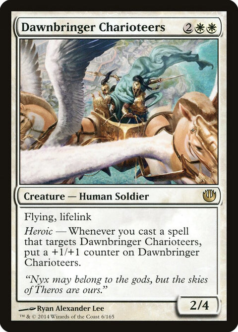 Dawnbringer Charioteers, Journey into Nyx 6, Magic: The Gathering card