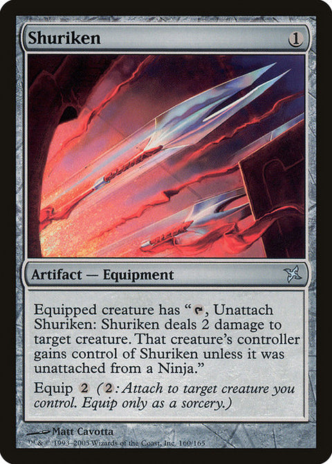 Shuriken - Lightly Played Foil