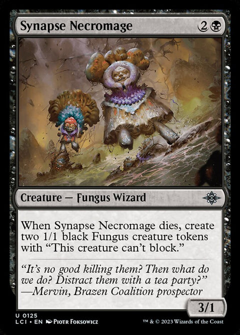 Synapse Necromage, The Lost Caverns of Ixalan 125, Magic: The Gathering card